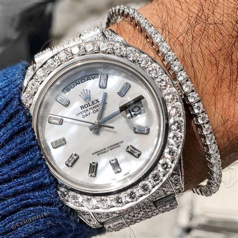 rolex day date ice out|iced out Rolex guide.